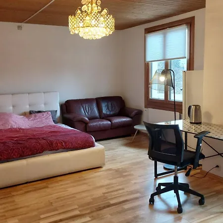 Large Room, Shared Kitchen And Bath, Near Station アパート Bolligen